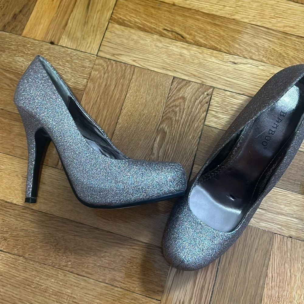Bamboo Sparkly Platforms